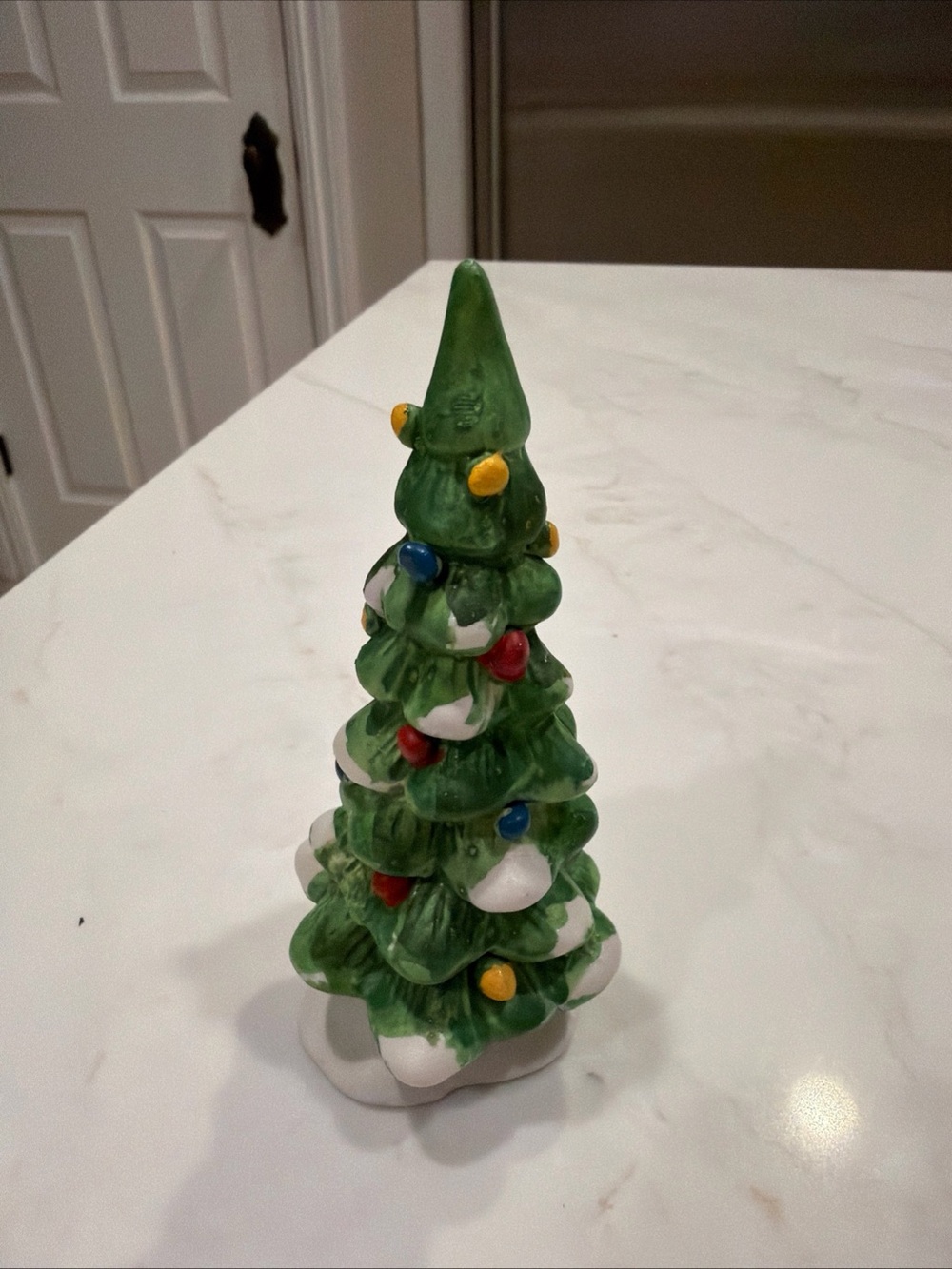 Lemax Village Porcelain 1991Christmas Tree for Dickensvale 13027